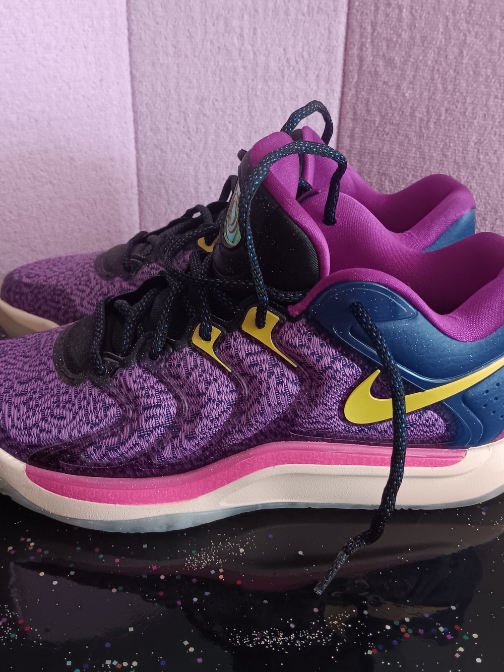 Nike KD 17'Travel BALL' (VIVID PURPLE) Men's SIZE 8.5 -FJ9487-400"